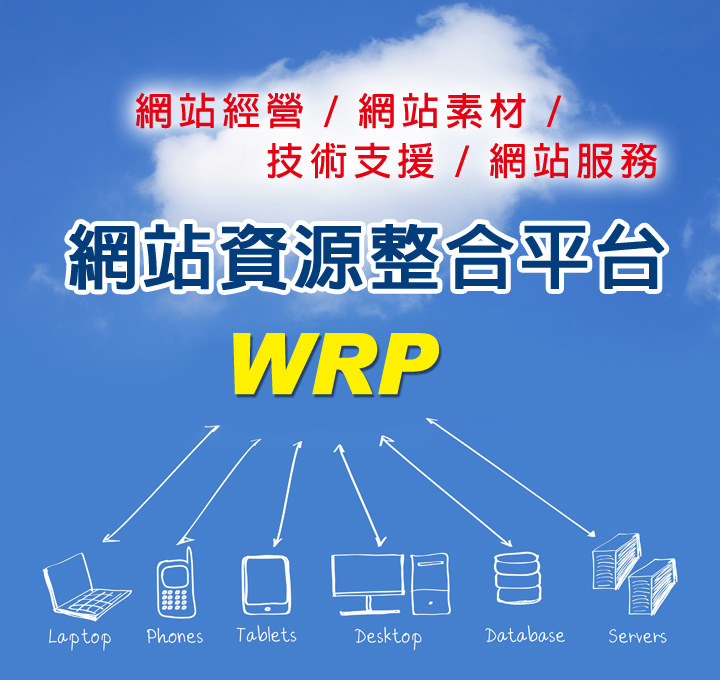 WRP網站資源整合平台
